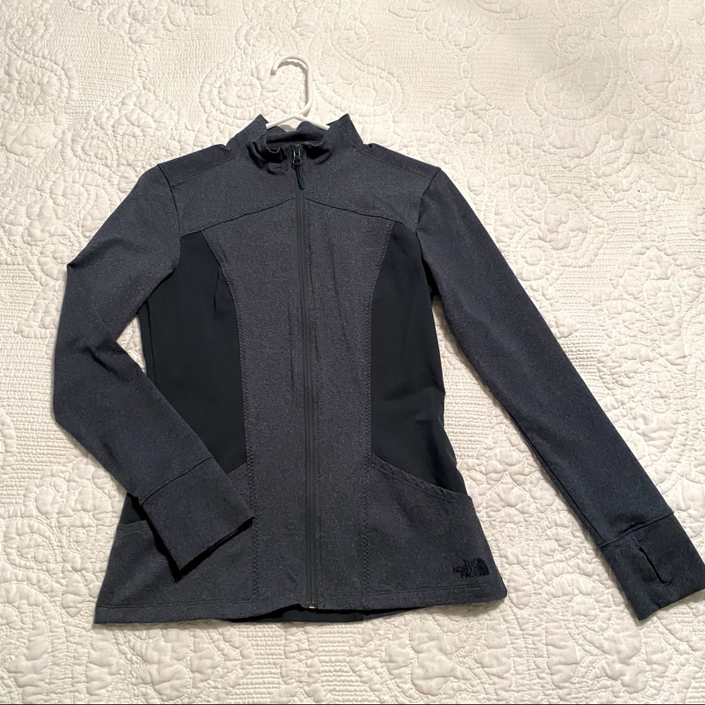 North Face zip up jacket